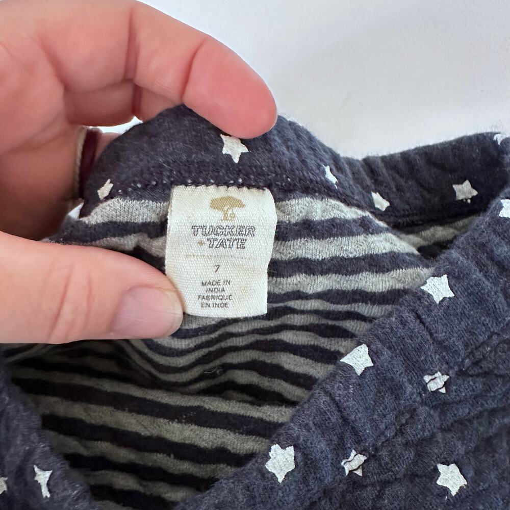 Tucker + Tate skirt quilted stripes and stars - Picture 3 of 3